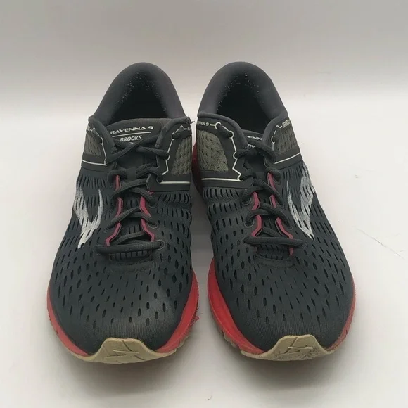 Brooks Running Shoes Women's 11  Ravenna 9 Pink Gray Lace Up Athletic Sneakers - Picture 2 of 8